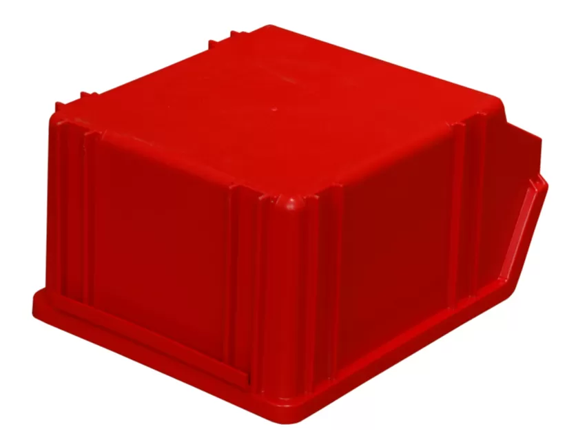 Ящик сплошной 290×230×150 мм, объем 10.01 л., арт.: 7962, красный, код: 00566