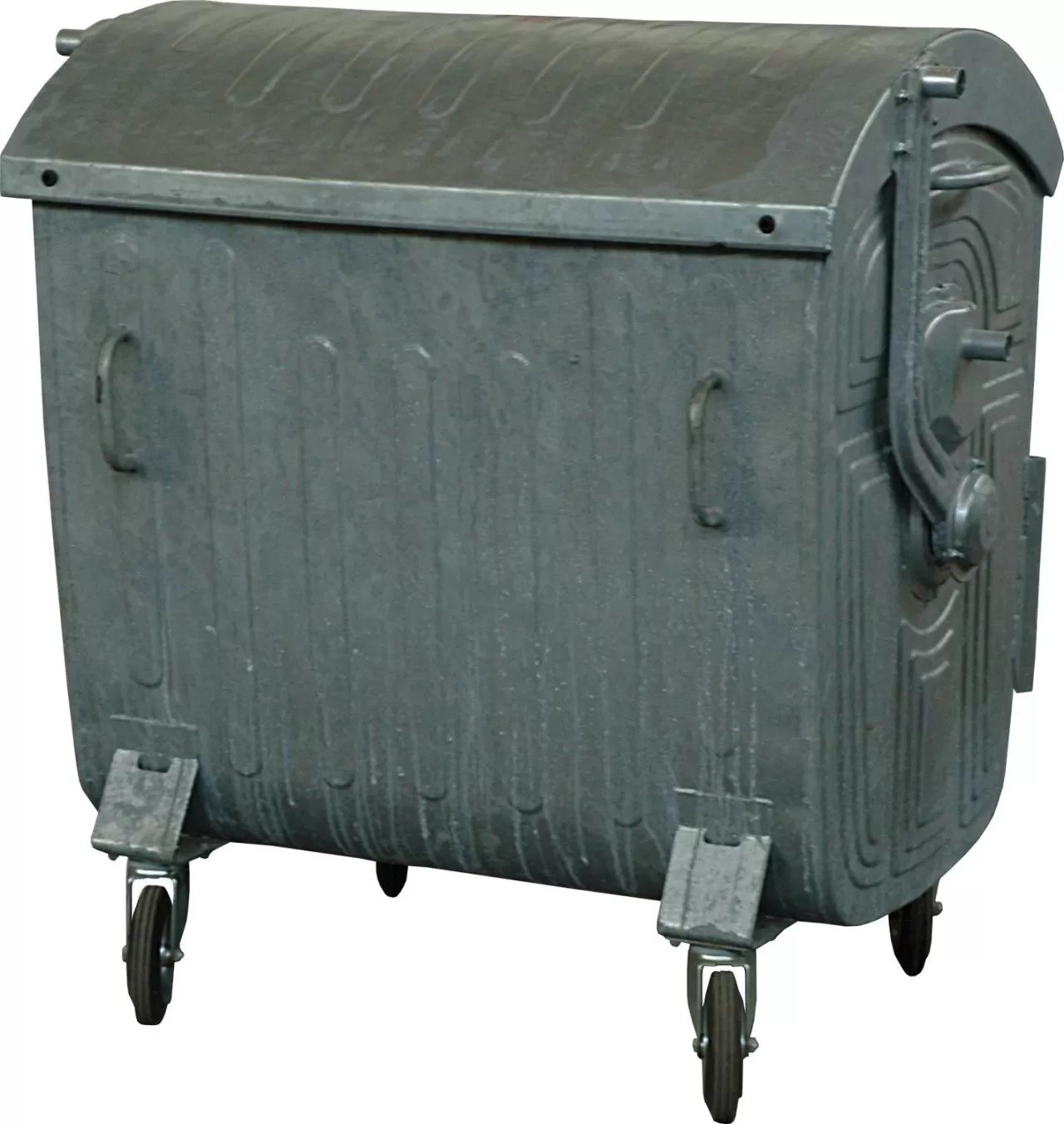 Оцинкованный мусорный контейнер 1100 литров