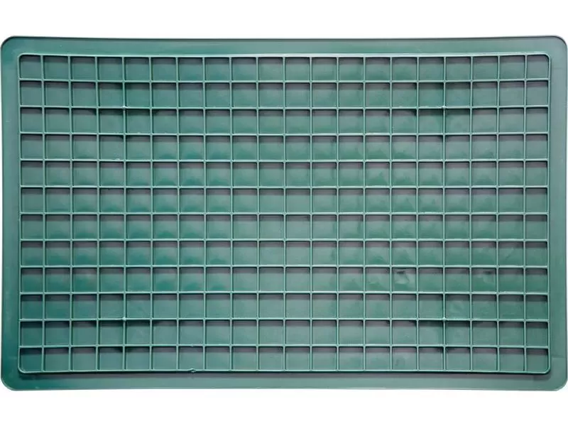 Ящик сплошной 740×465×145 мм, объем 39 л., арт.: 404-Т-1, зелёный, код: 22442