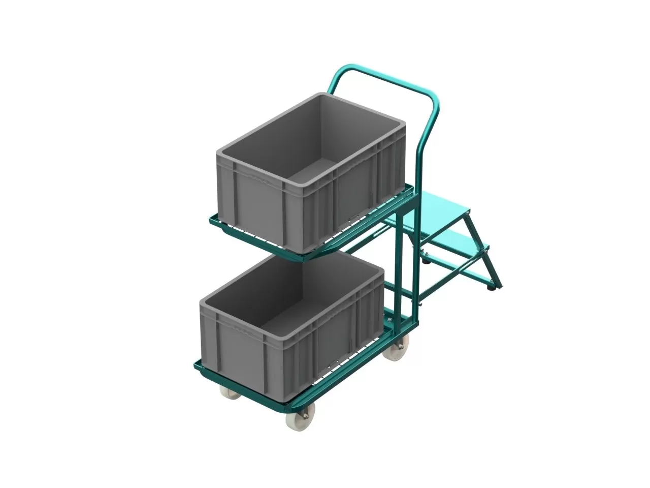 Тележка для подбора без выдвижного стола