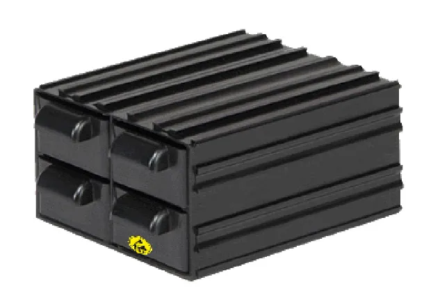 Ящик 122х106х62 антистатический, код: 40565