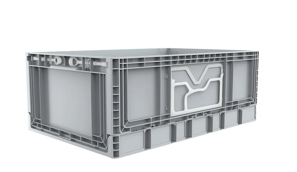 Ящик 600х400х230 сплошной, складной, код: 34392
