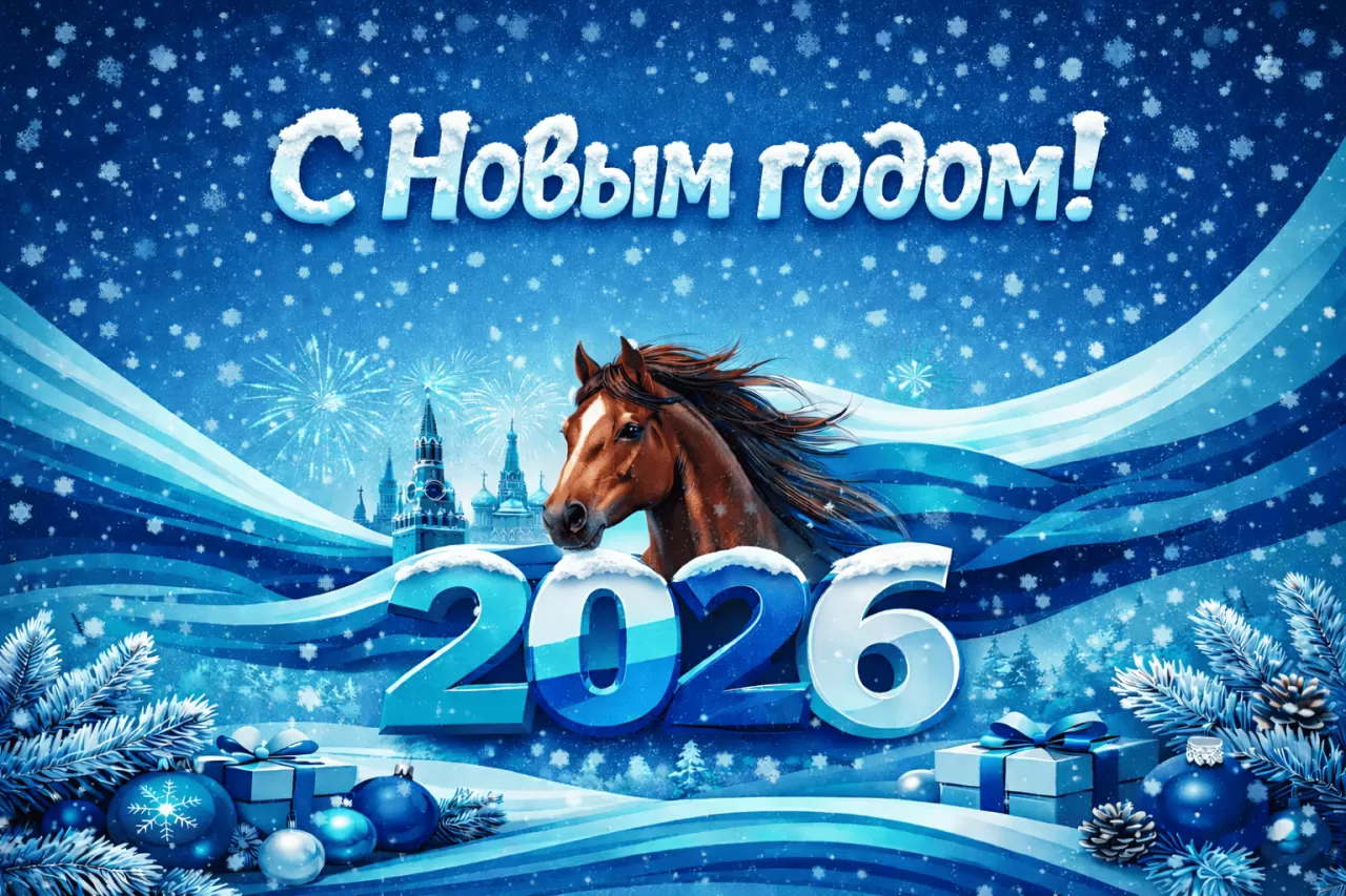 Поздравляем с Новым годом!