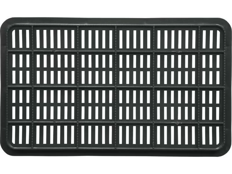 Ящик перфорированный 500×300×264, арт.: 112, объём 39.6, чёрный, код: 01305