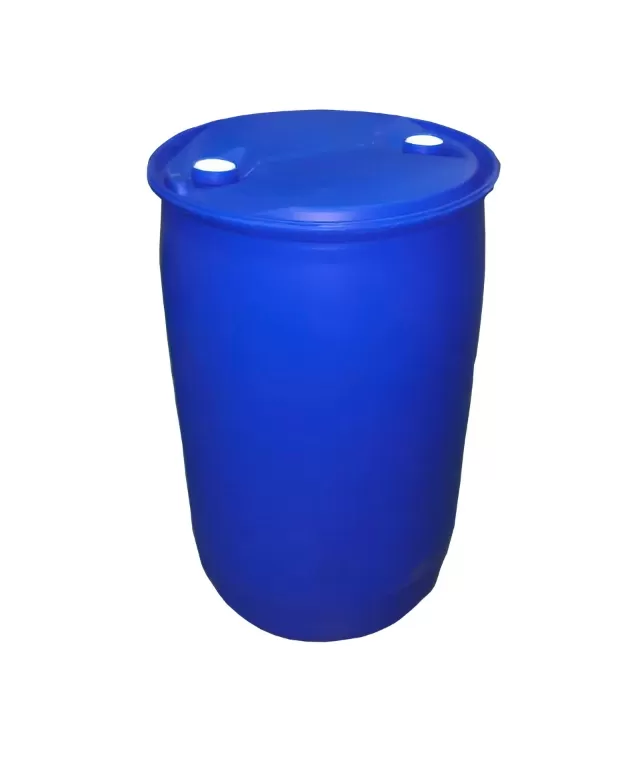 Бочка п/э 227л новая с 2-мя пробками вес 8,5кг, код: 07411