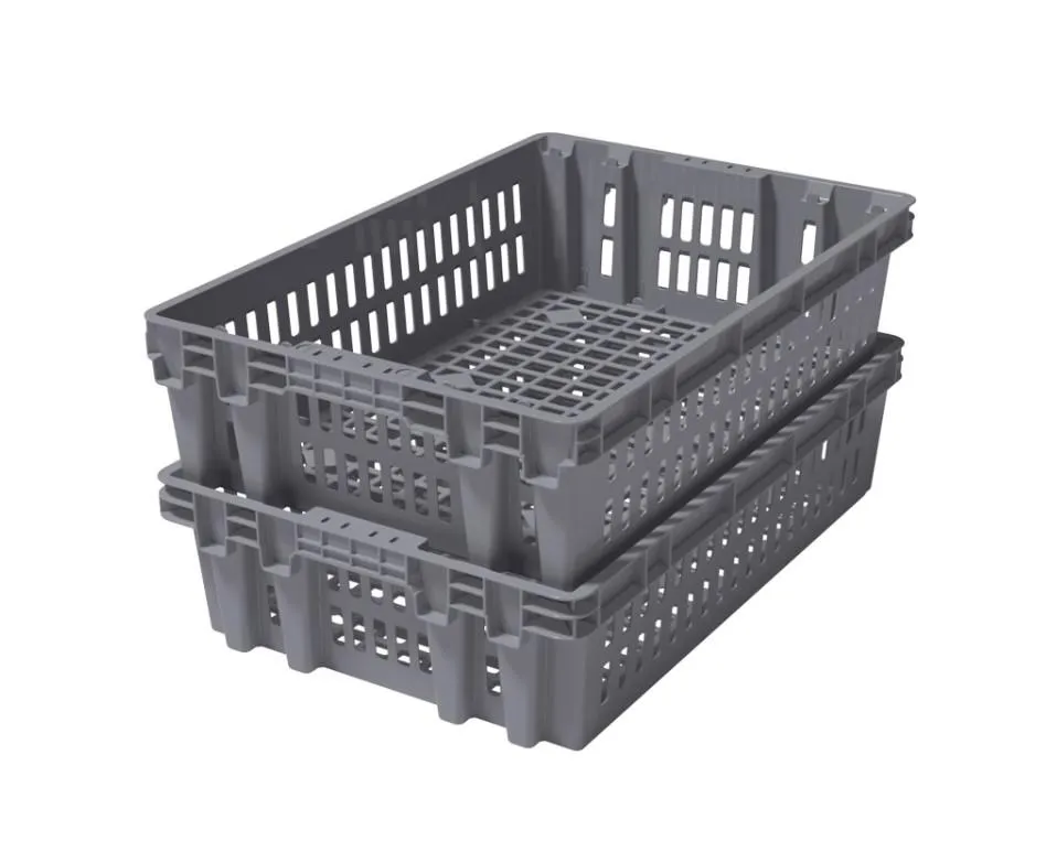 Ящик 600х400х152,5 хлебный перфорированный, код: 40672