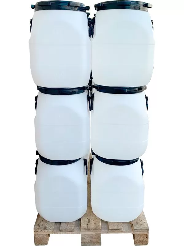 Бочка 40 литров квадратная