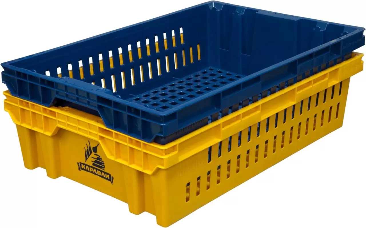 Ящик перфорированный 600×400×152, арт.: 403, объём 27