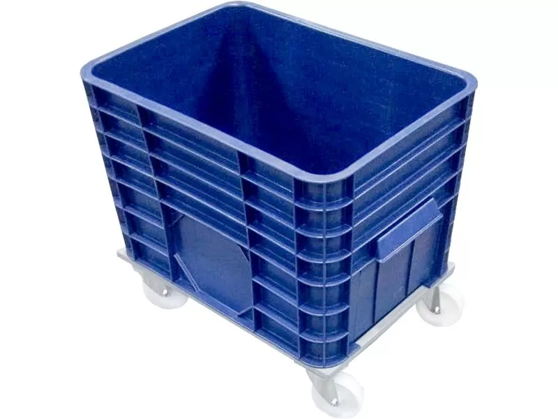 Тележка для 425 ящика, на полиамидных колёсах
