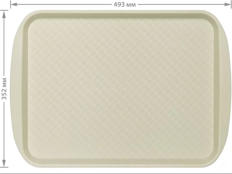 Поднос с ручками 450x350 мм