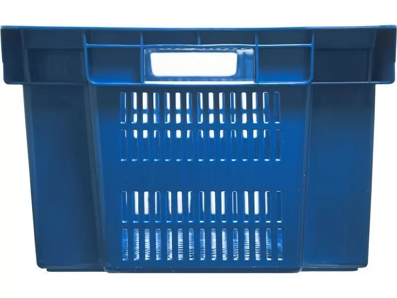 Ящик полимерный 600х400х250 &quot;Север помнит&quot; сплошное дно, код: 35597