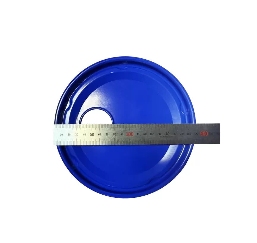 Ведро металлическое 5 л крышка-обруч, арт. ВМо 5с берикап 42мм, код: 25558