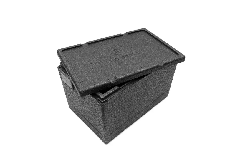 Термоконтейнер 600х400х400 60л. с крышкой, плотность 55 цв., арт. STP 60 PRO, код: 28564