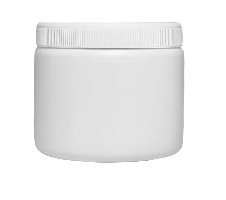 Банка п/э 0,7л. круглая, с крышкой и прокладкой под запайку, код: 40746