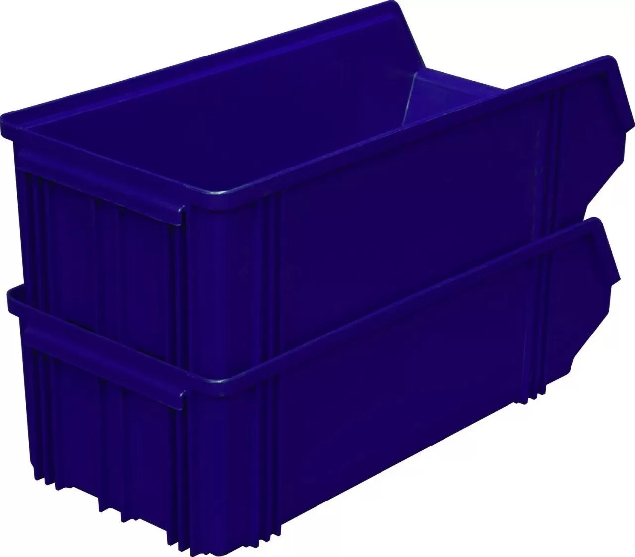 Ящик сплошной 500×230×150 мм, объем 17.25 л., арт.: 7964, синий, код: 01709