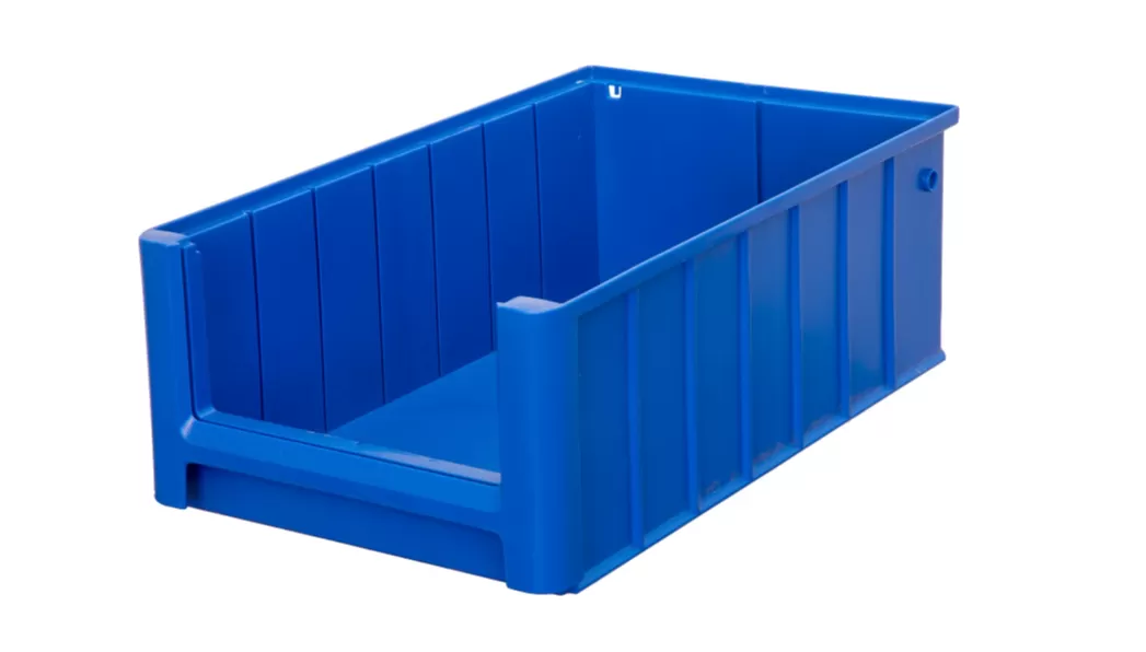 Ящик сплошной 400×234×140 мм, объем 13.1 л., арт.: SK 4214, синий, код: 12375