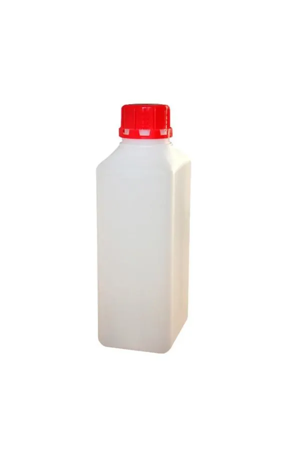 Бутыль 1л. квадратная, с пробкой, арт. ПБп 1-1к, код: 26075