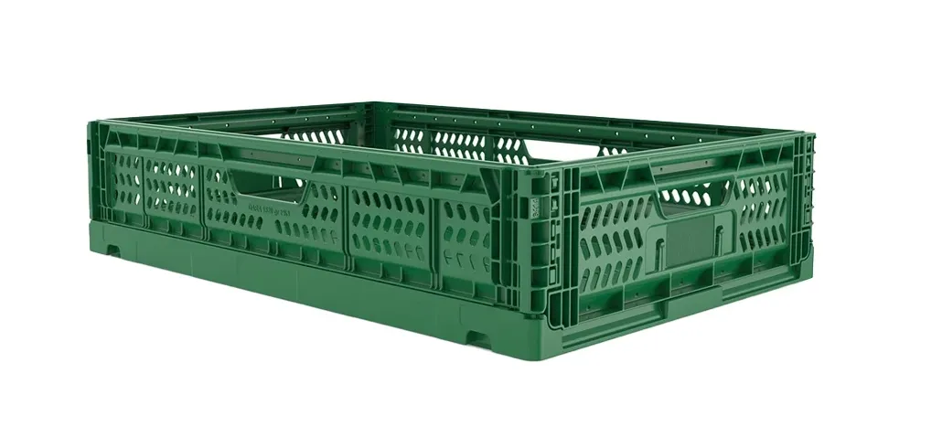 Ящик 600х400х140 складной, перфорированный, код: 38569