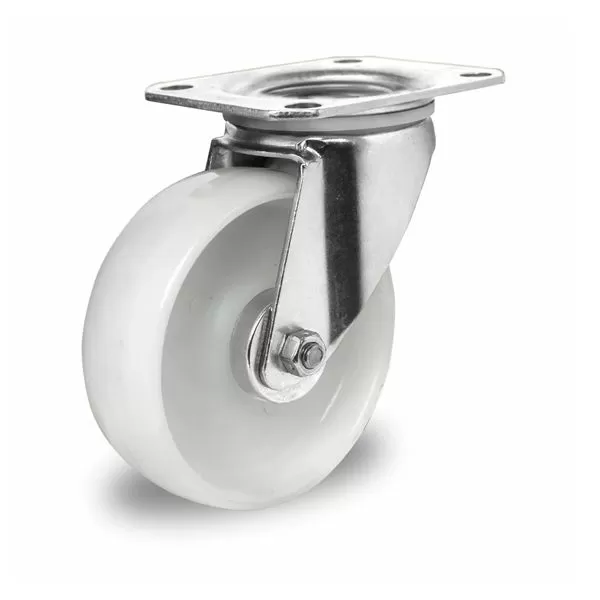 Колесо CASCOO поворотное, (d=125мм, г/п=200кг) полиамид, Германия