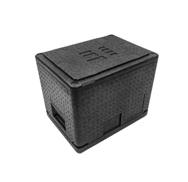 Термоконтейнер 400х300х320 22л. с крышкой, плотность 55, код: 31527