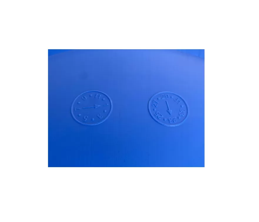 Бочка п/э 227л новая с 2-мя пробками вес 8,5кг, код: 36733