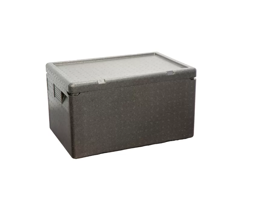 Контейнер 600х400х340 мм (48 литров) с крышкой, арт. KN 48, код: 12865