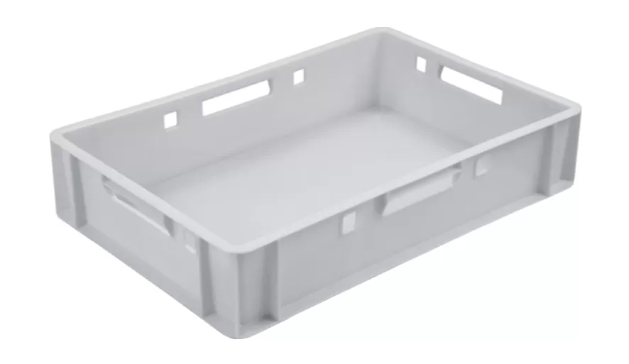 Ящик сплошной 600×400×120 мм, объем 25 л., арт.: 205, натуральный, код: 03571