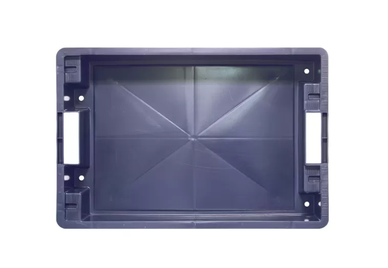 Ящик полимерный 600х400х150 сплошной с отверстиями, код: 32951