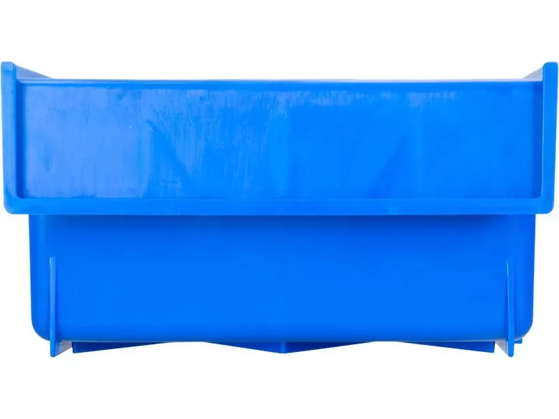 Ящик сплошной 300×185×100 мм, объем 5.55 л., арт.: 6002, синий, код: 10459
