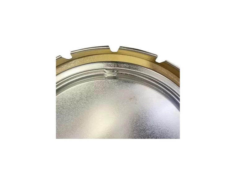 Ведро металлическое 10 л крышка-корона, код: 30759