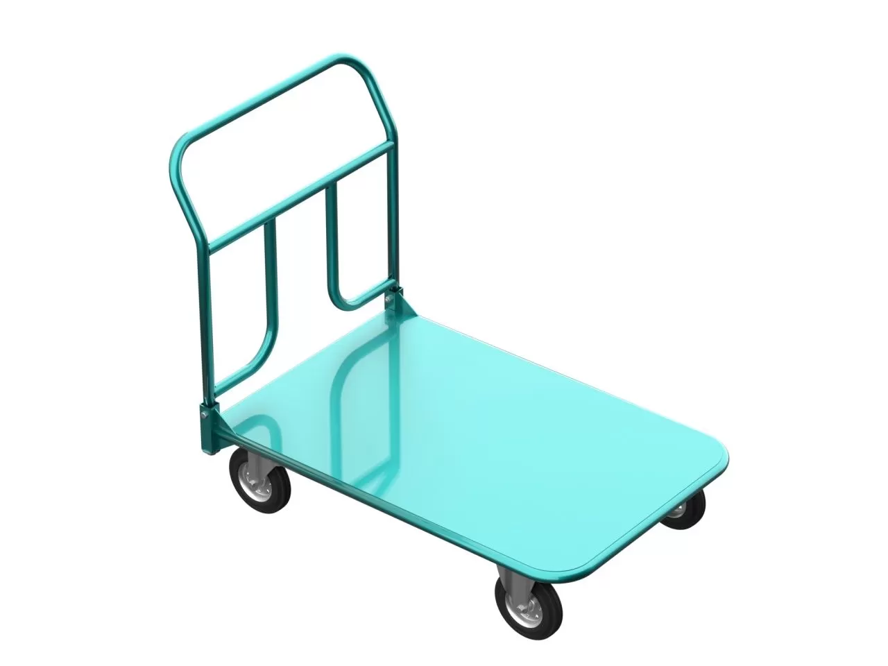 Тележка платформенная