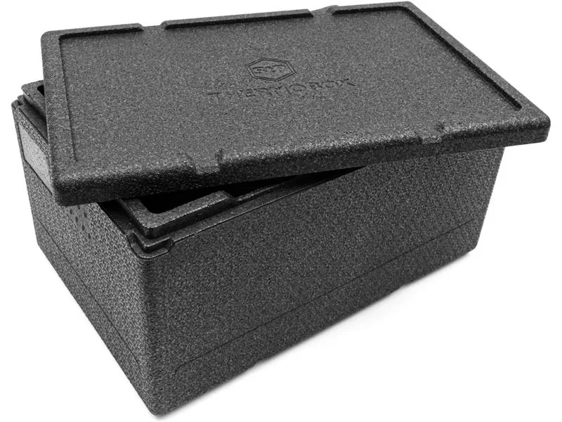 Термоконтейнер 600х400х320 46л. с крышкой, плотность 55