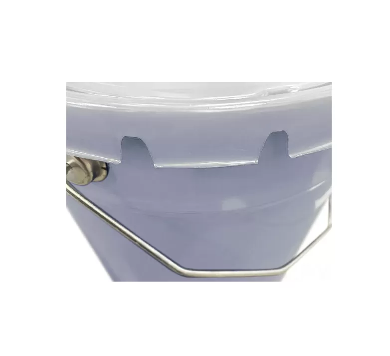 Ведро металл 10л. с крышкой, корона, арт. ВМк 10б, код: 21236