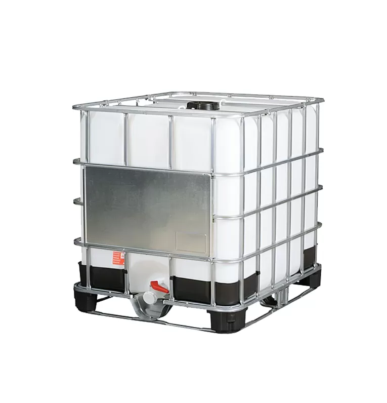 Емкость куб. 1000 л с краном комбинированая UN с широким краном 80 мм, арт.: UC 1000 комб UN (ШК), цвет: неокрашенный, код: 19729