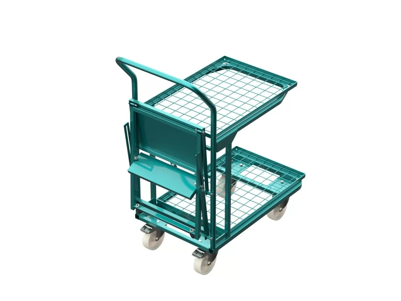 Тележка для подбора без выдвижного стола