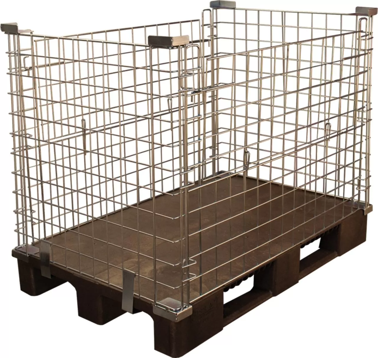 Разборный контейнер 1200х800х150 оцинкованный