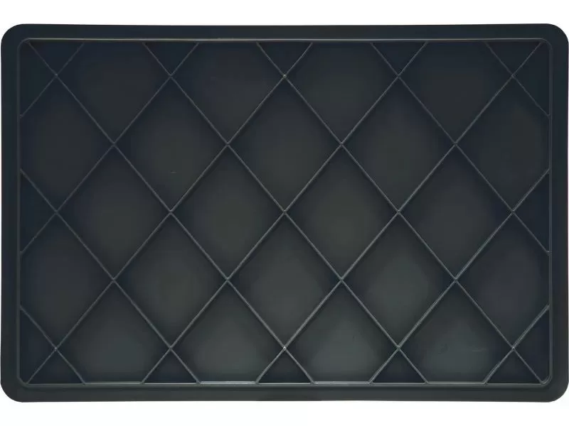 Ящик сплошной 600×400×140 мм, объем 27 л., арт.: 705.03.02 м, серый, код: 16407