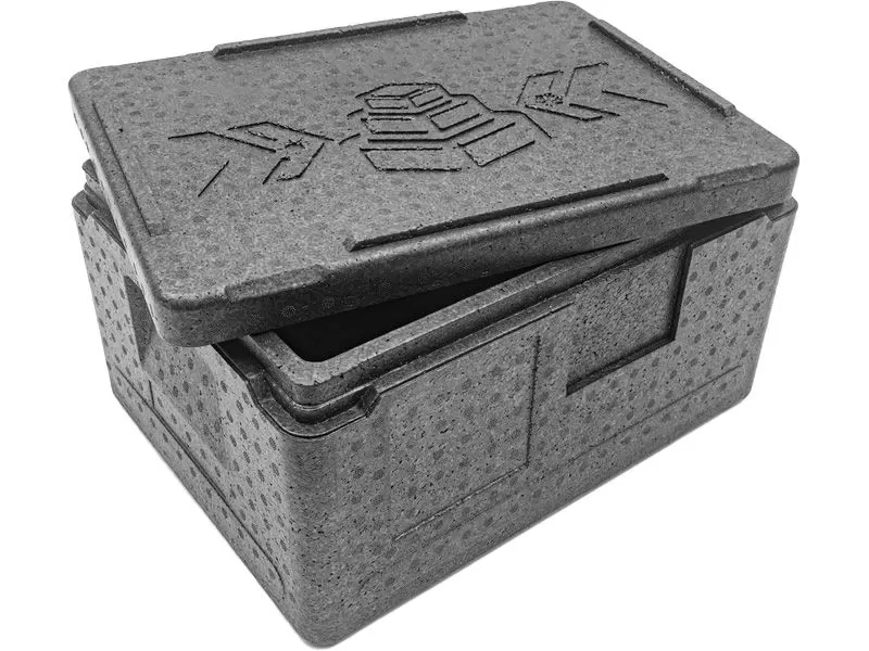 Термоконтейнер 400х300х220 14л. с крышкой, плотность 40