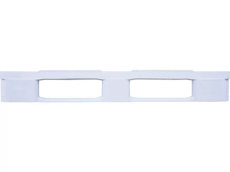 Паллет 1200x800х160 сплошной, гигиенический, на 3-х полозьях, арт. IR 1208-3R-G серый, код: 14055