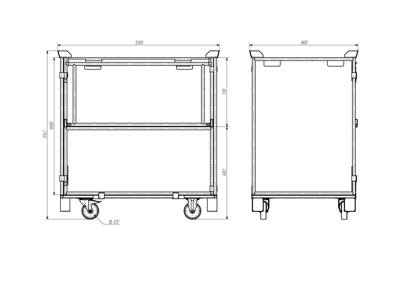 Полибокс легкоразборный
