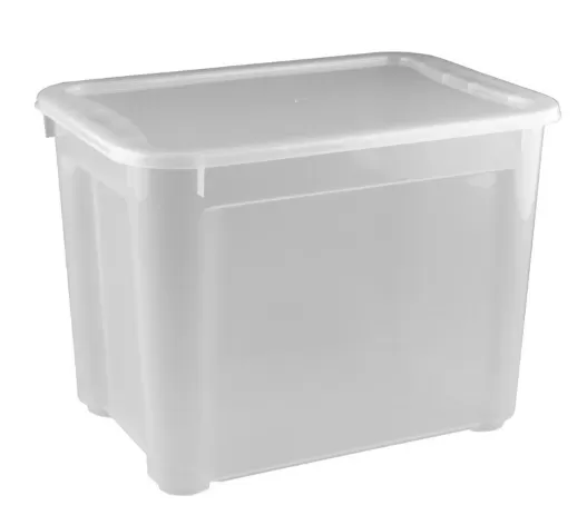 Ящик 389х275х286, объем 22, прозрачный, код:23361