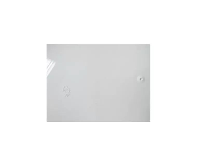 Ведро 3.4л круглое, с пластиковой ручкой, с белой крышкой, код: 36253