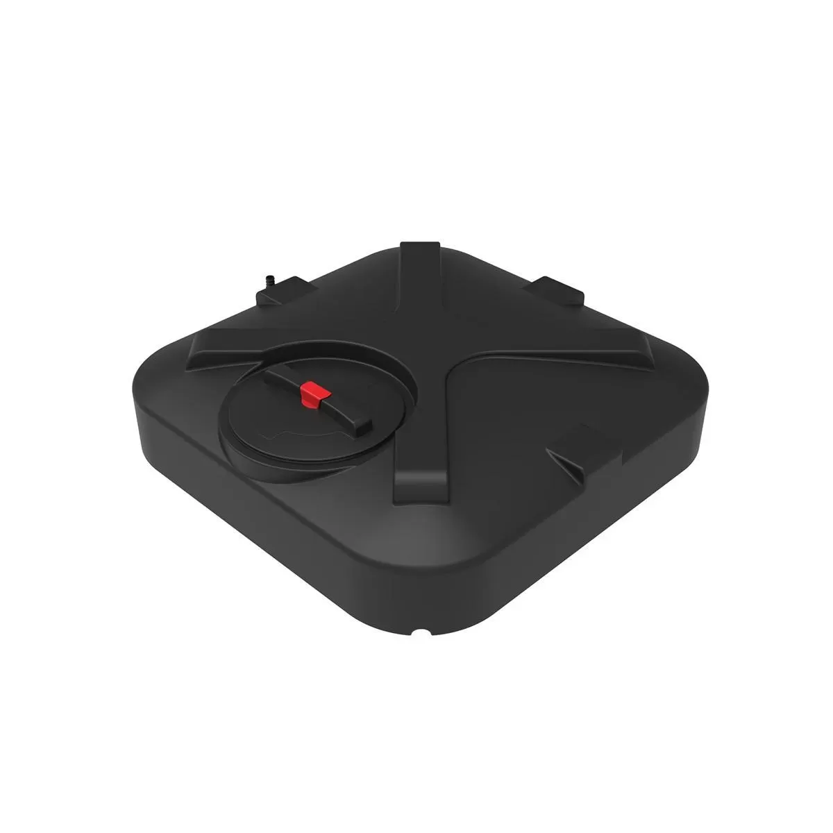 Пластиковый бак для душа 200 литров, арт.: Б-200, цвет: чёрный, код: 19117