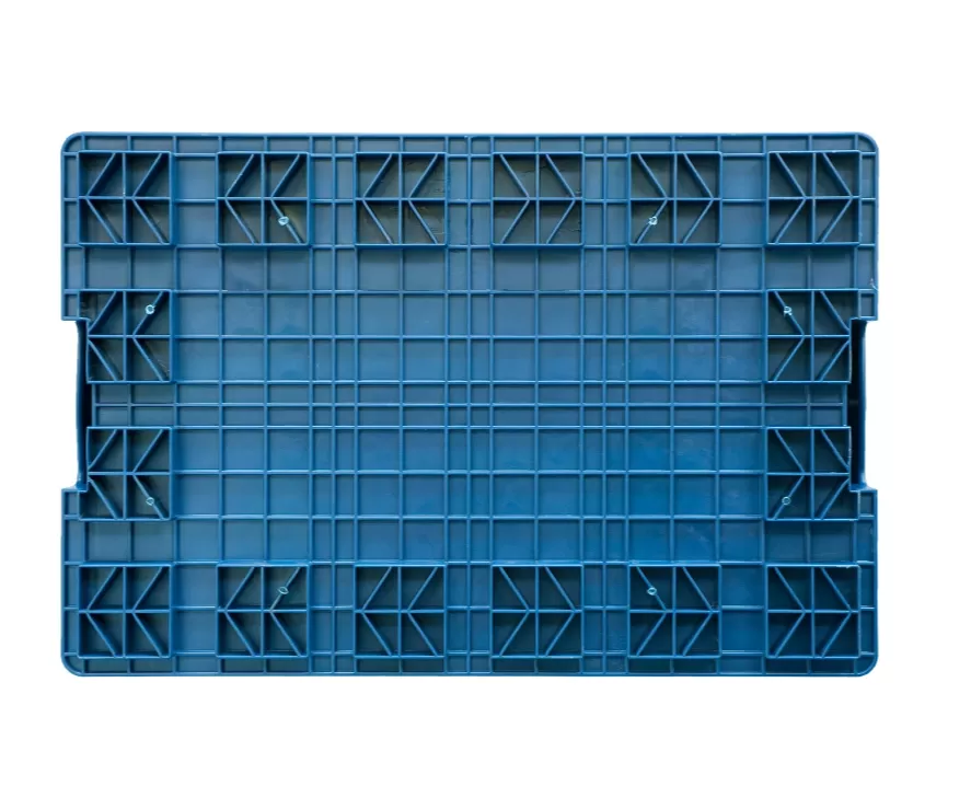 Ящик 6415 R-KLT 594х396х147,5, объем 21.1, синий, код:20838