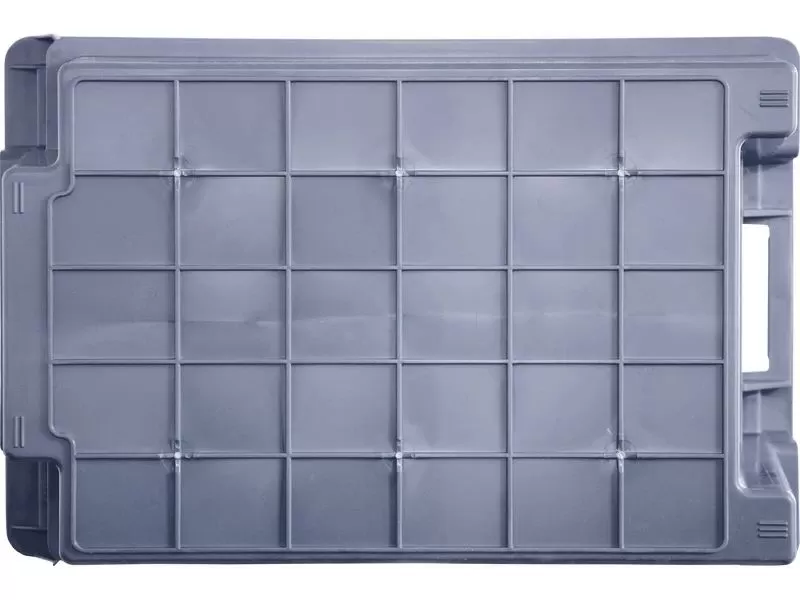 Ящик полимерный 600х400х250 &quot;Север помнит&quot; сплошное дно, код: 35600