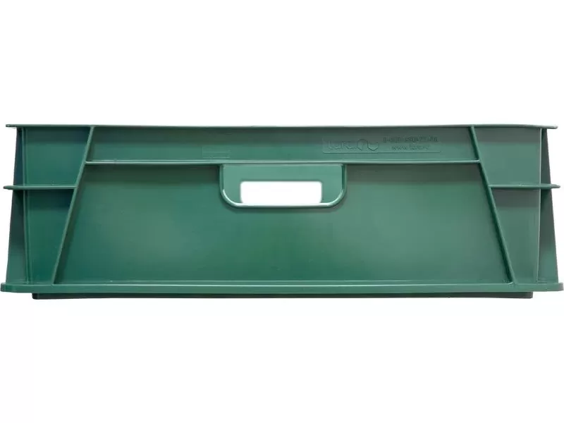 Ящик сплошной 740×465×145 мм, объем 39 л., арт.: 404Т-2, зелёный, код: 22443