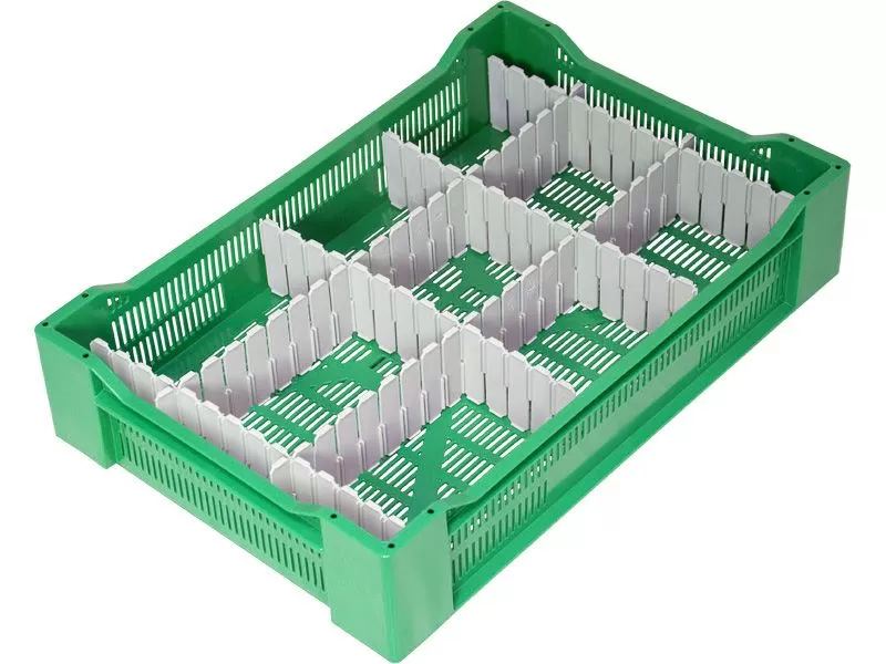 Ящик перфорированный 600×400×135, арт.: 119, объём 32.4