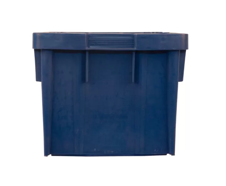 Ящик перфорированный 390×365×295, арт.: 305 м, объём 28, синий, код: 13664