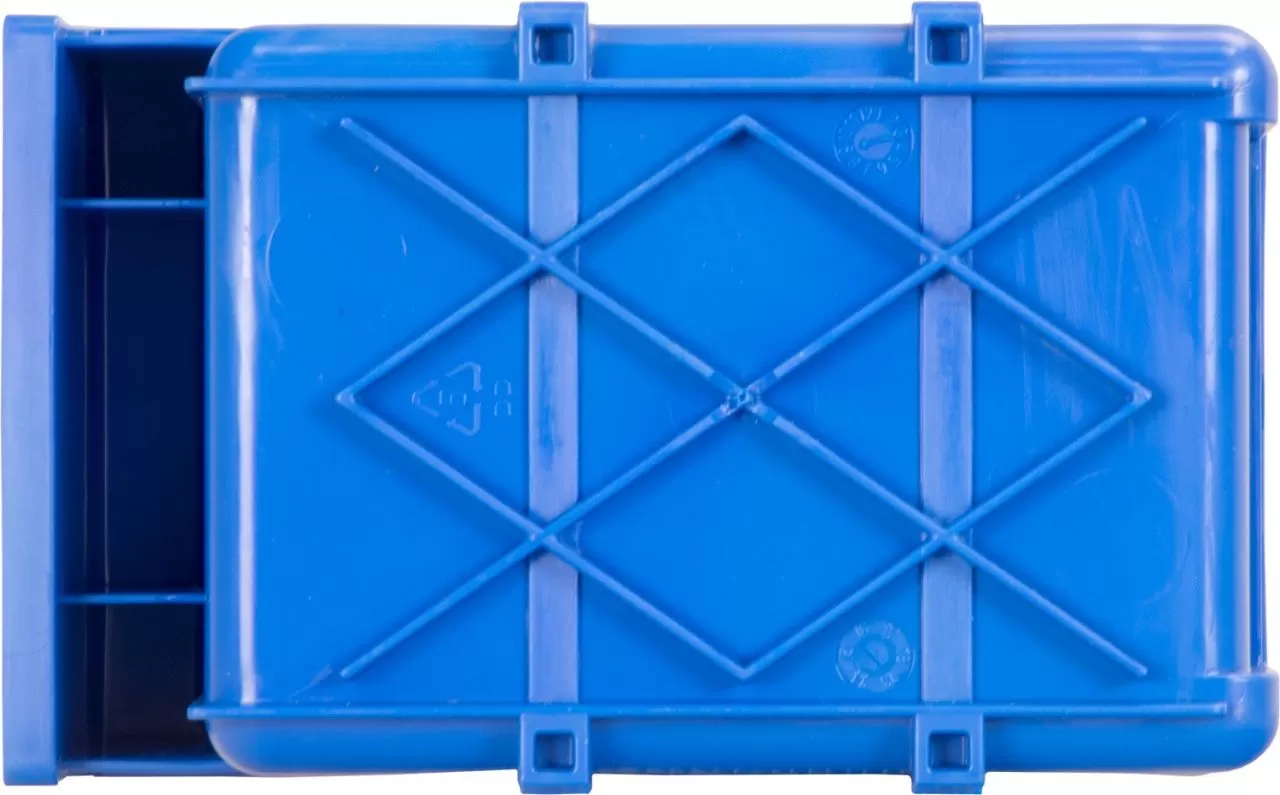 Ящик сплошной 170×105×80 мм, объем 1.43 л., арт.: 6001