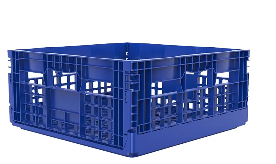 Ящик 400х400х185 складной, перфорированный, код: 38590